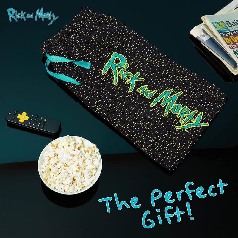 Rick and Morty Men's Pajama Pants with Pockets