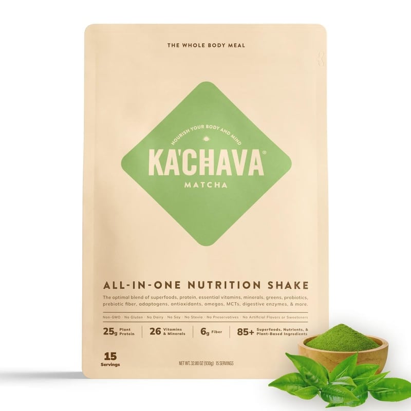Matcha Nutrition Shake, Vegan Meal Replacement