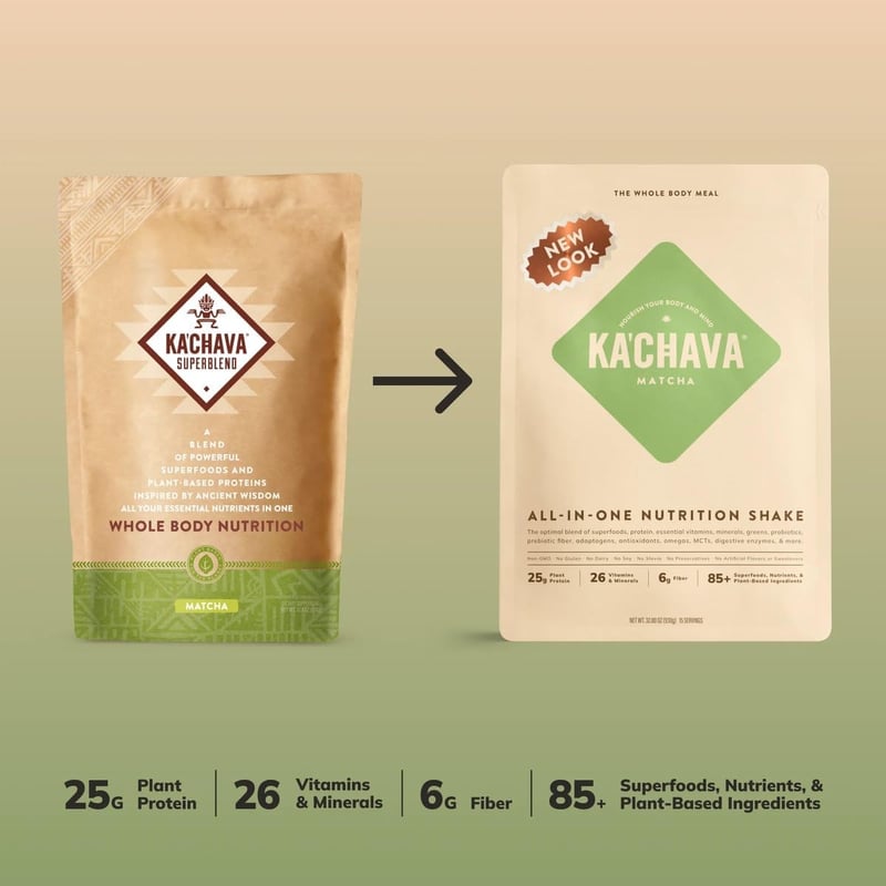 Matcha Nutrition Shake, Vegan Meal Replacement