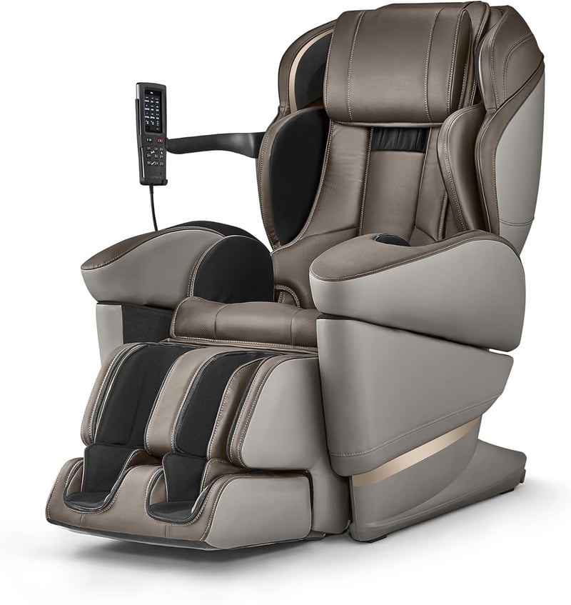 Zero Gravity Massage Chair, Ai Body Scan, Dual Heat, Beige