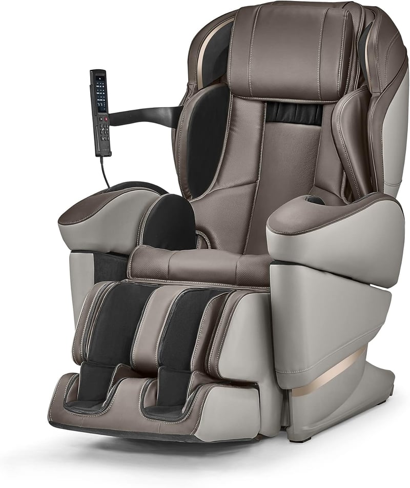 Zero Gravity Massage Chair, Ai Body Scan, Dual Heat, Beige