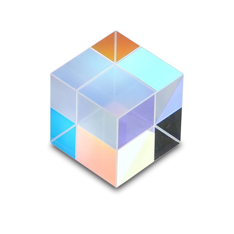 Teaching Gift: 20mm Crystal RGB Prism Cube