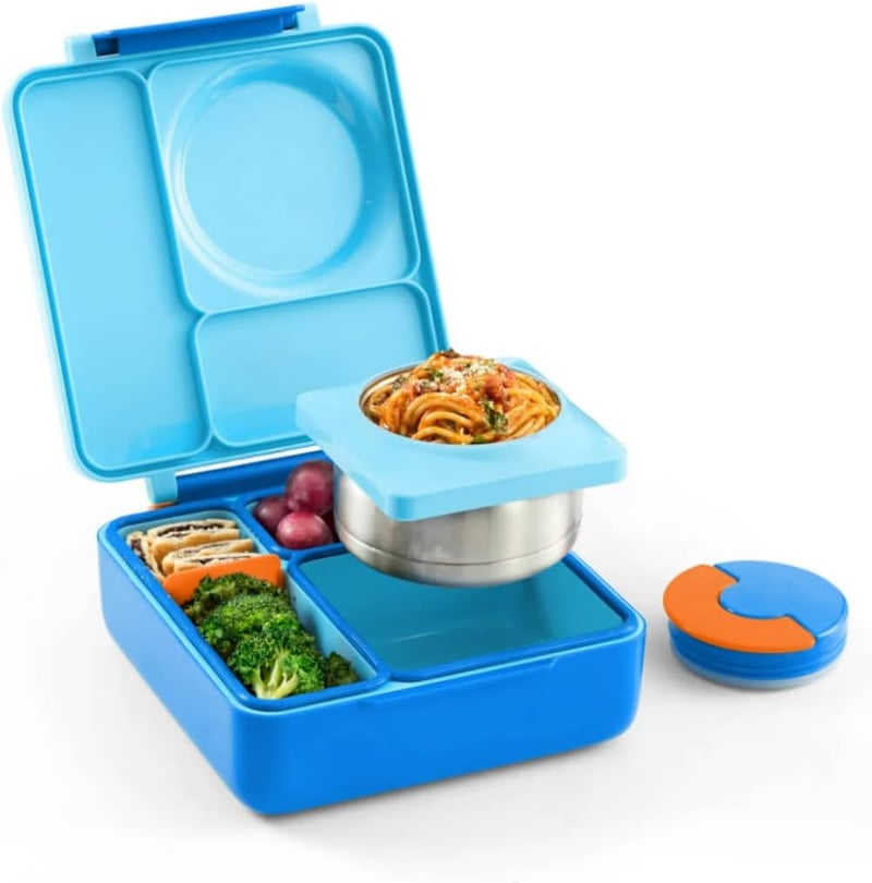 Kids' Bento Box with Insulated Thermos - Blue Sky