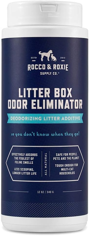 Cat Litter Box Natural Odor Eliminator, 12 oz