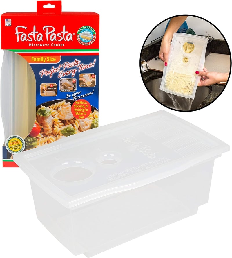 Family Size Microwave Spaghetti Cooker - Fasta Pasta