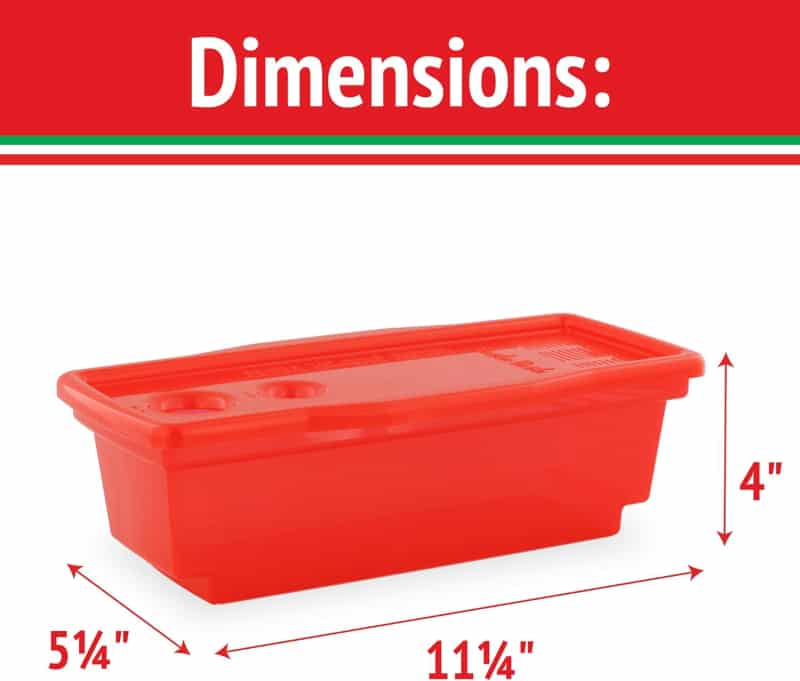 Microwave Pasta Cooker, Red - Fast, No-Mess Cooking