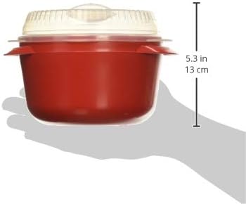 Microwave Multi-Boiler, 5.5 Cup, Red Nordic Ware