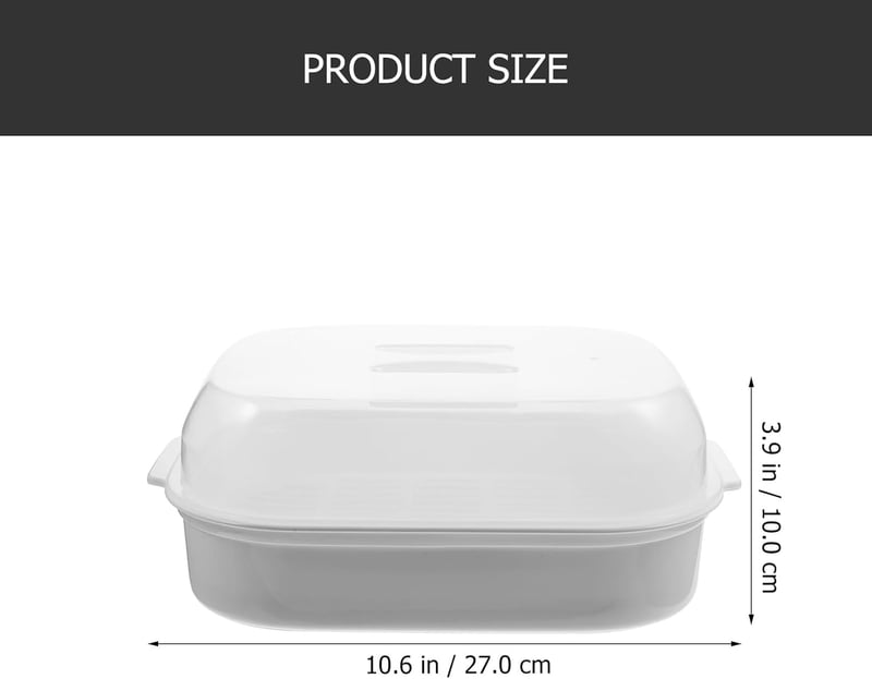 Microwave Vegetable Steamer with Lid