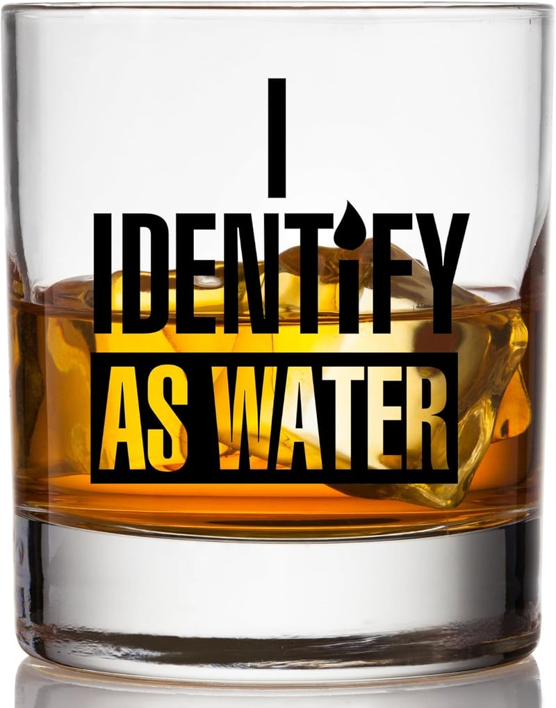 Funny Whiskey Glass - Scratch-Resistant & Dishwasher Safe