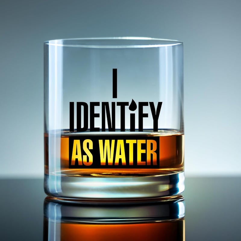 Funny Whiskey Glass - Scratch-Resistant & Dishwasher Safe