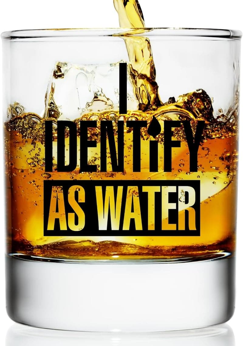 Funny Whiskey Glass - Scratch Resistant, Dishwasher Safe