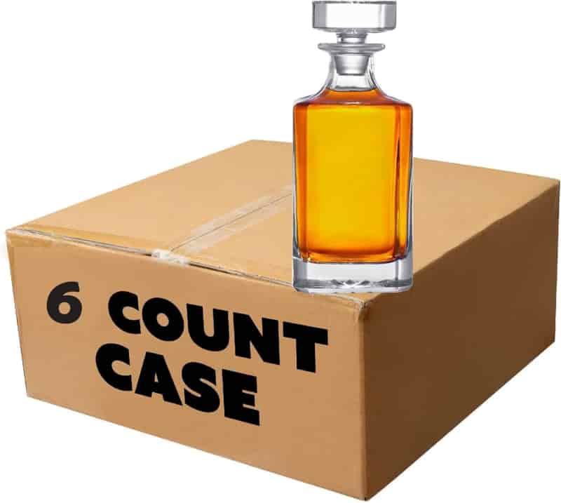 Personalized Whiskey Decanter Set - Airtight, 25 oz