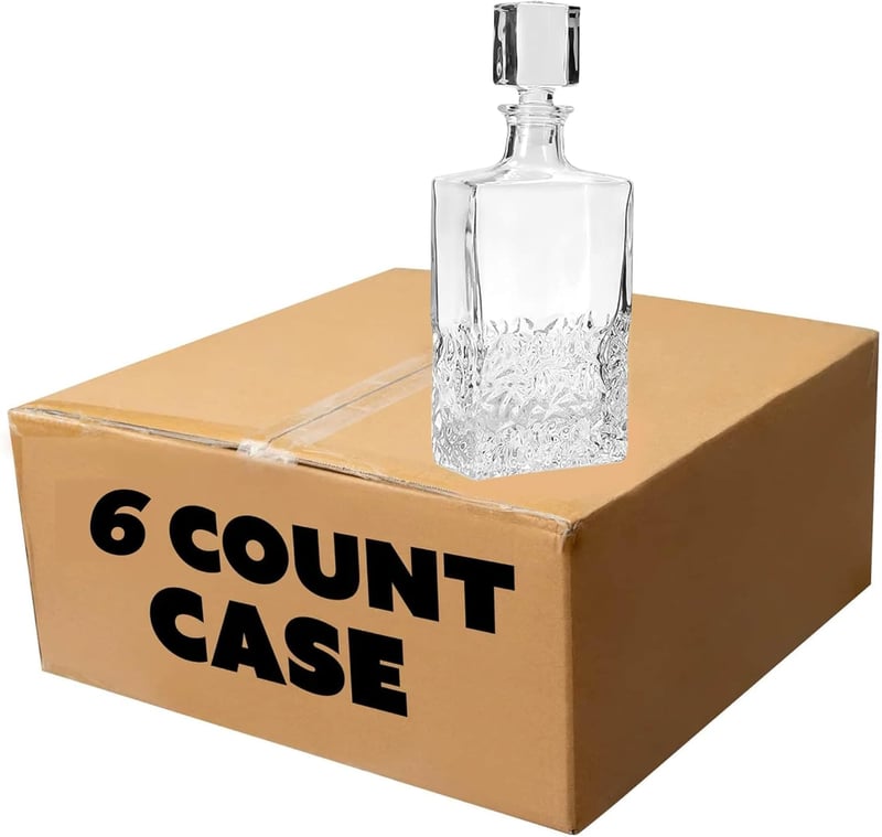 Personalized 24 oz Whiskey Decanter Set with Stopper