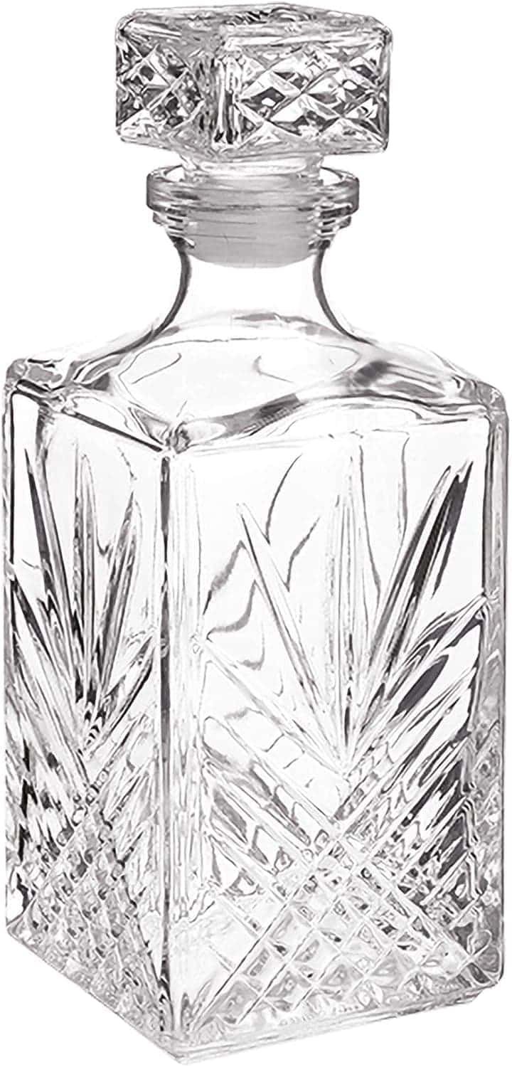 Selecta 33.75oz Diamond Whiskey Decanter