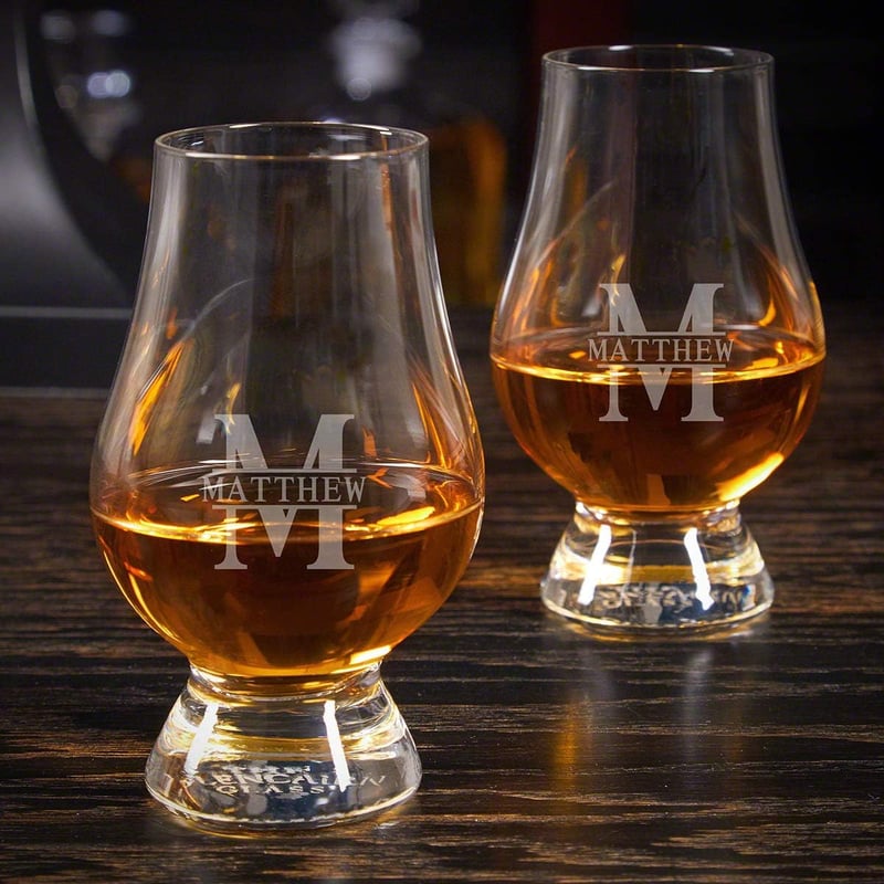 Personalized Whisky Glasses Set – Laser Engraved