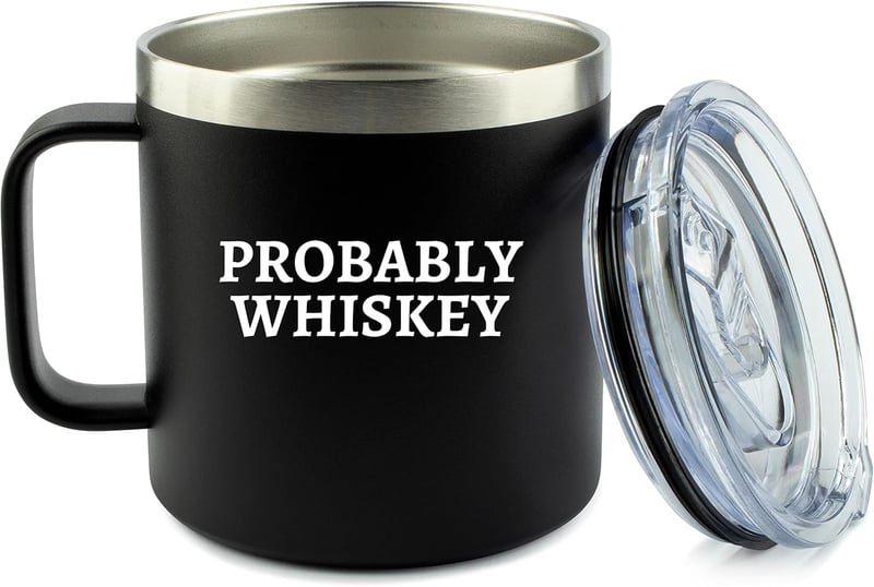 Funny Whiskey Mug Tumbler, 14oz — Ideal Men's Gift