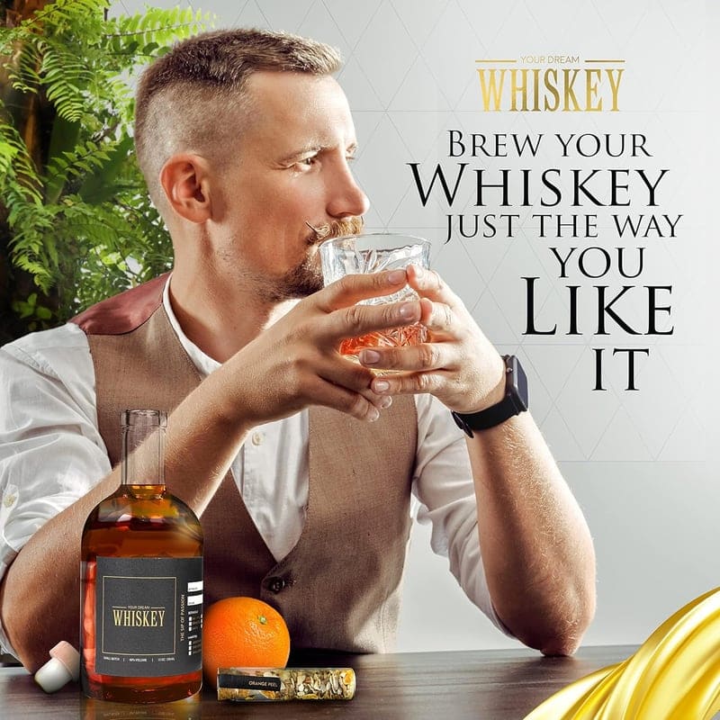 Birthday Whiskey Kit for Men: DIY Infusion Set