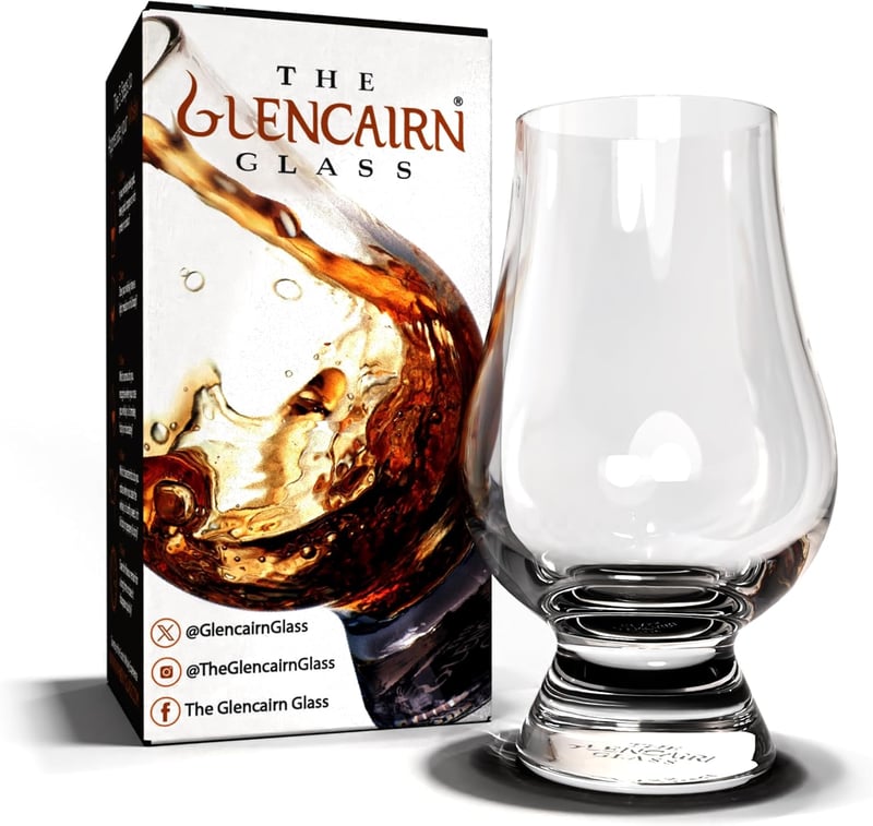 Whiskey Glass Gift Set, 4-Pack Crystal Glencairn