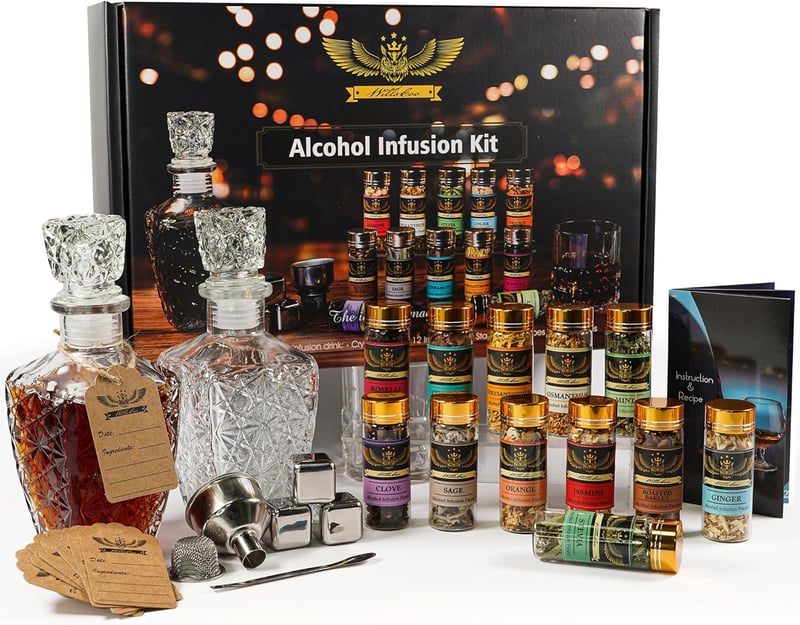Anniversary DIY Alcohol Infusion Kit for Men