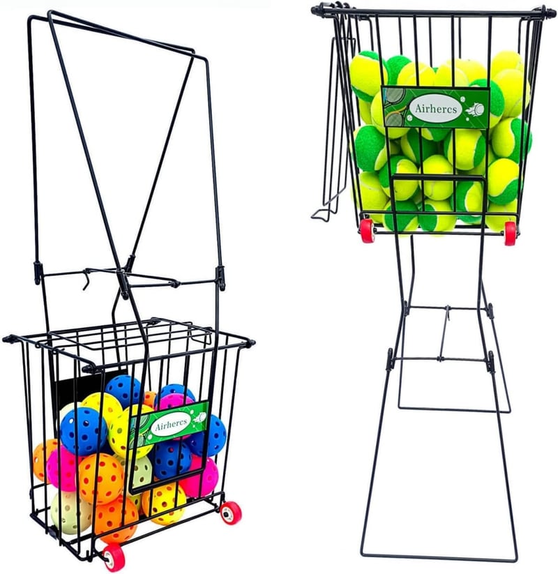 Tennis & Pickleball Ball Hopper, 79/50 Capacity