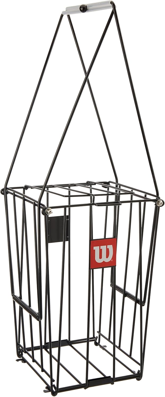 Tennis Ball Pick-Up Basket, 75-Ball Capacity