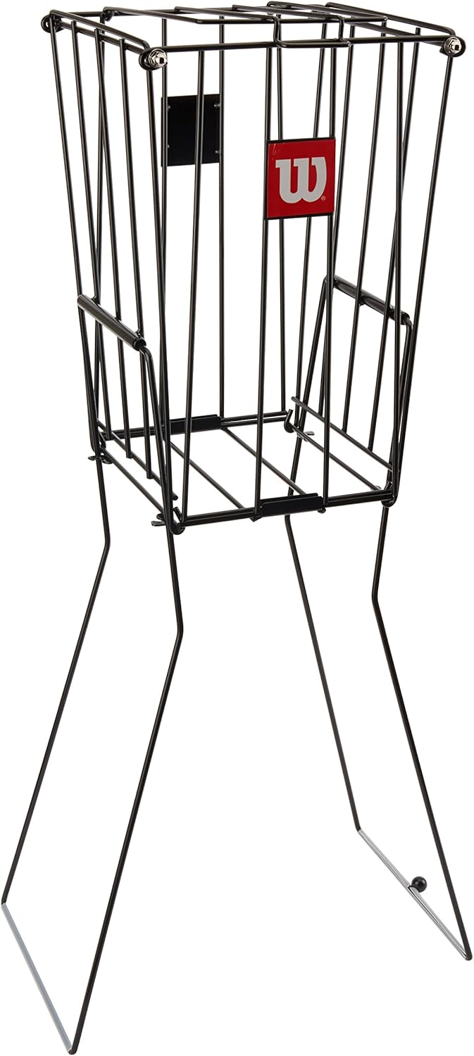 Tennis Ball Pick-Up Basket, 75-Ball Capacity