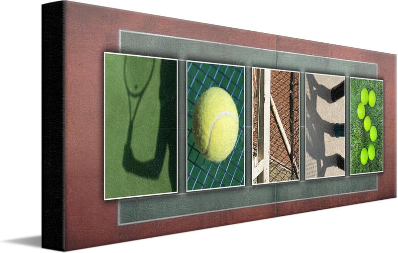 Personalized Tennis Name Wall Art Gift – 10