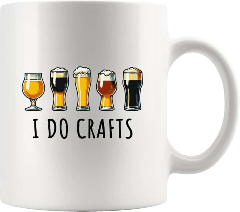 Beer Lover Ceramic Mug, 11 oz Novelty Drinkware