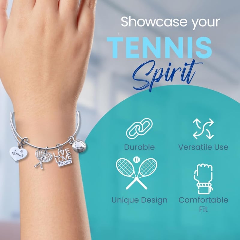 Tennis Lovers Infinity Bracelet