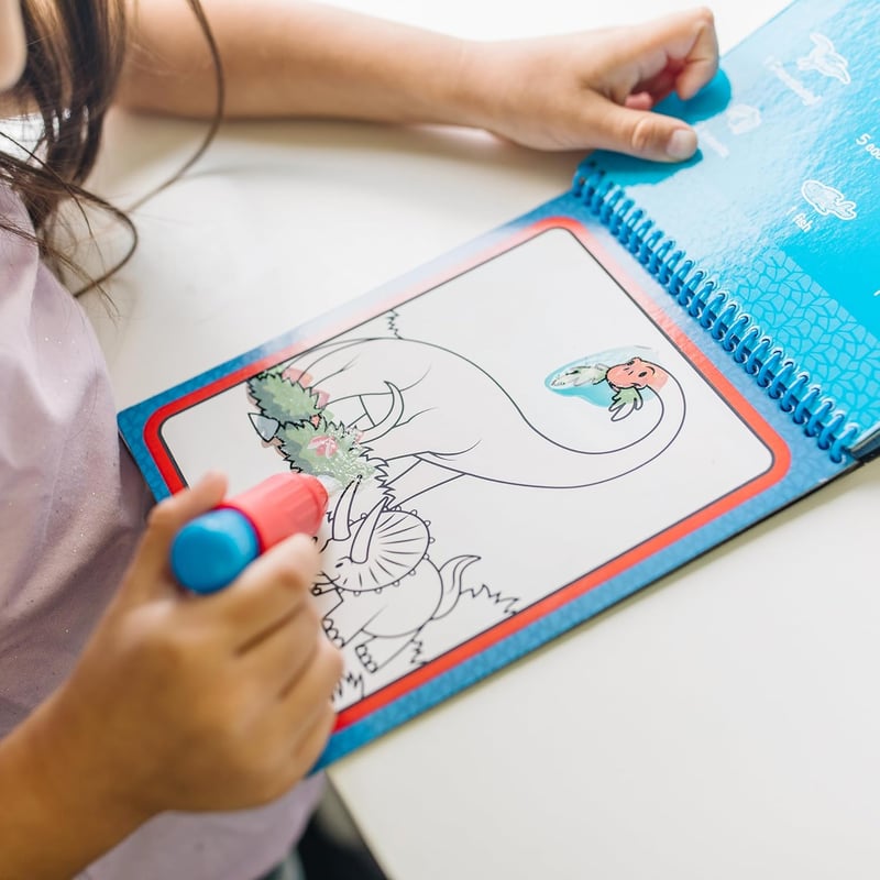 Dinosaur Water-Reveal Activity Pad