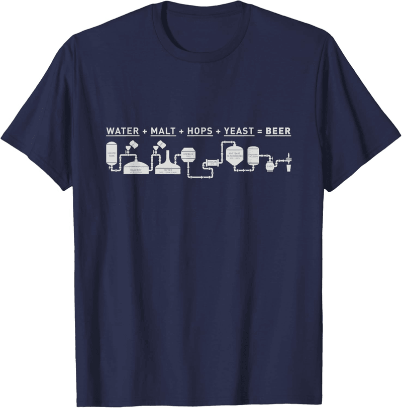 Homebrew Beer Cycle Diagram T-Shirt
