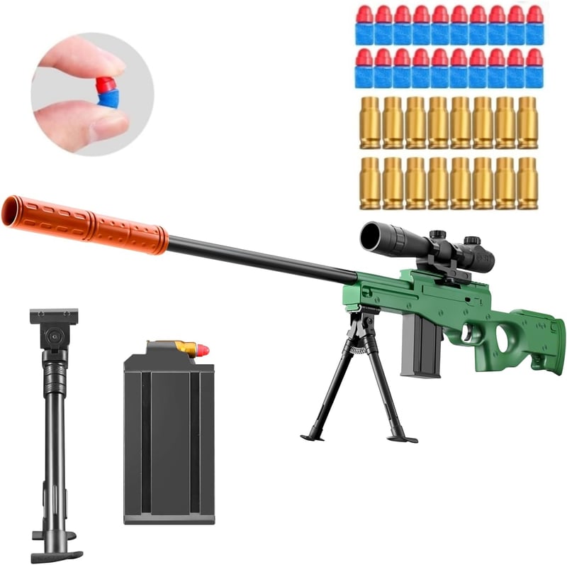 Outdoor Foam Blaster Sniper Rifle for Boys & Teens