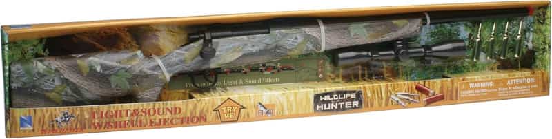 Camo Single Barrel Toy Rifle with Scope