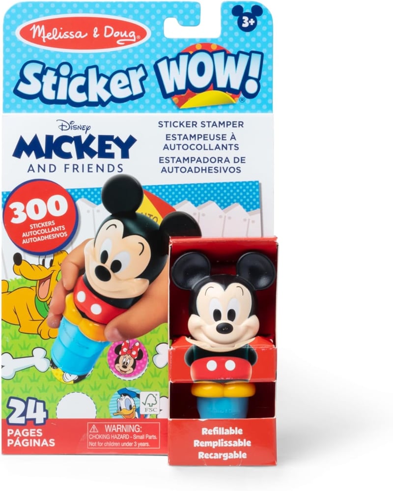 Disney Mickey Mouse Sticker Activity Pad & Stamper