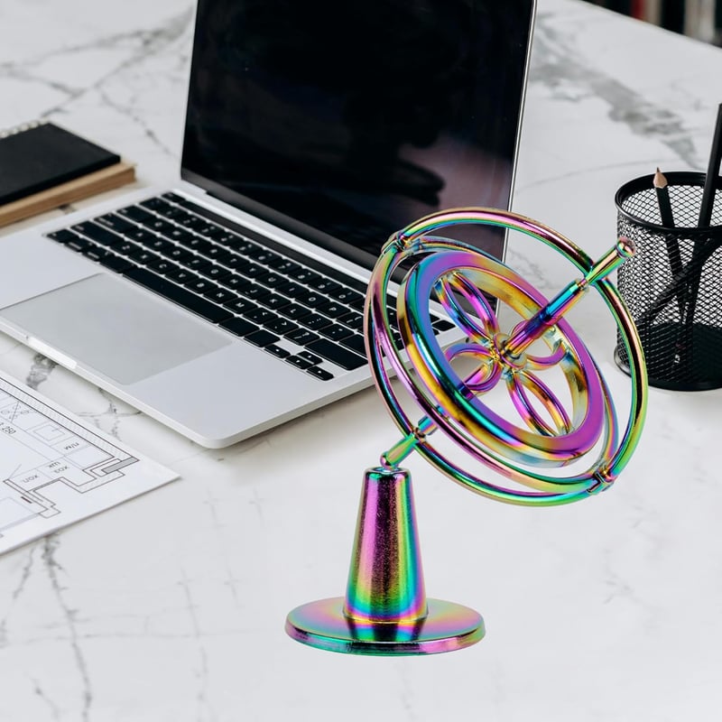 Educational Metal Gyroscope Toy for Desk