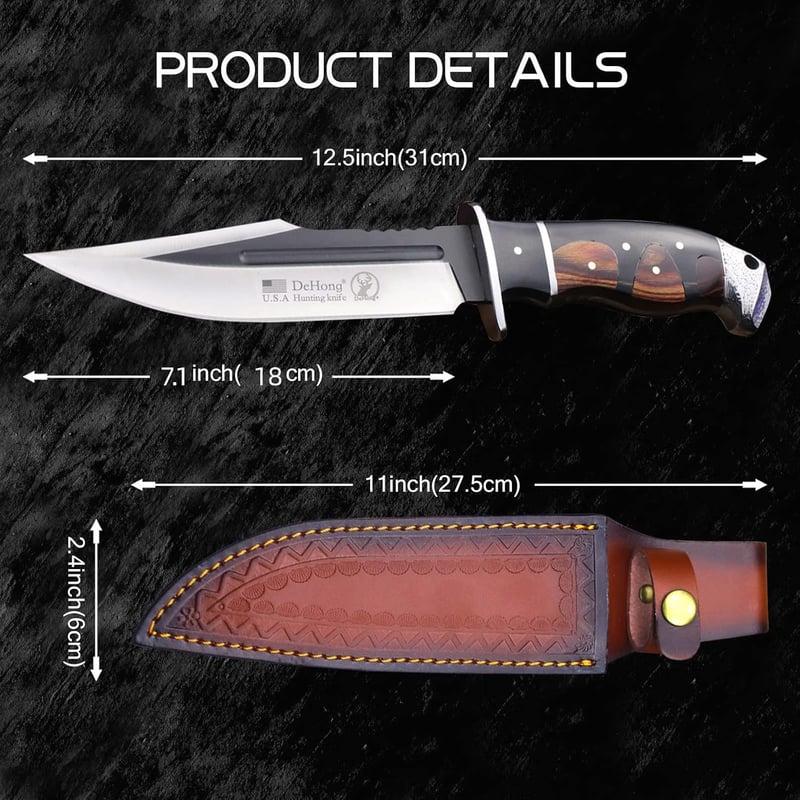 Camping Knife with 7.1