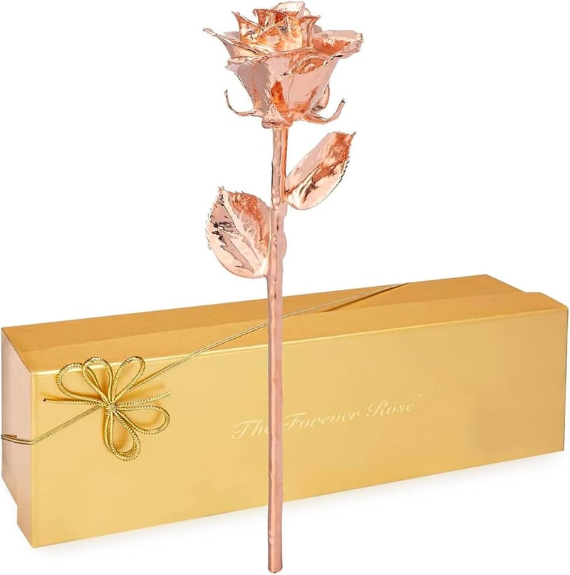 24K Gold-Dipped Forever Rose – Romantic Gift for Women & Men