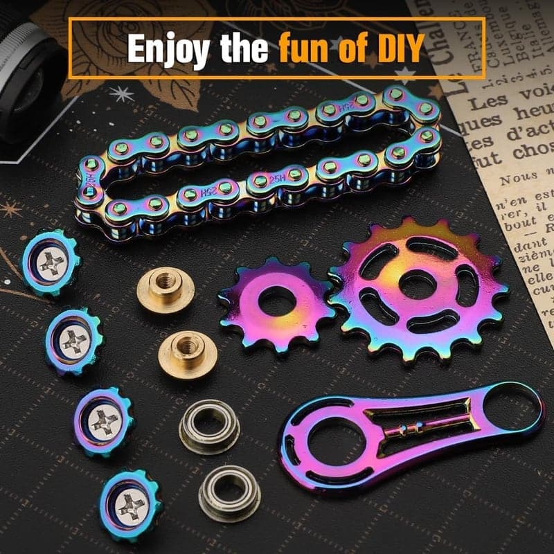 Birthday Gift: Metal Fidget Spinner for Men