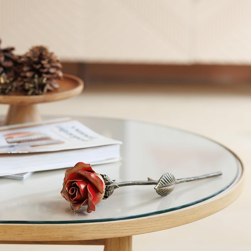 6th Anniversary Wrought Iron Rose Gift
