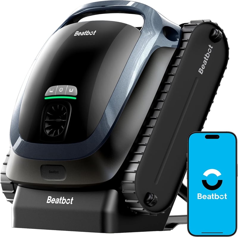 Cordless Pool Vacuum Cleaner for Above & In-Ground Pools, Blue