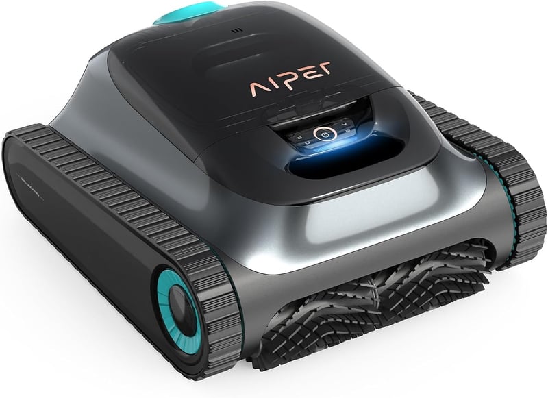 Cordless Pool Robotic Cleaner with Smart Navigation