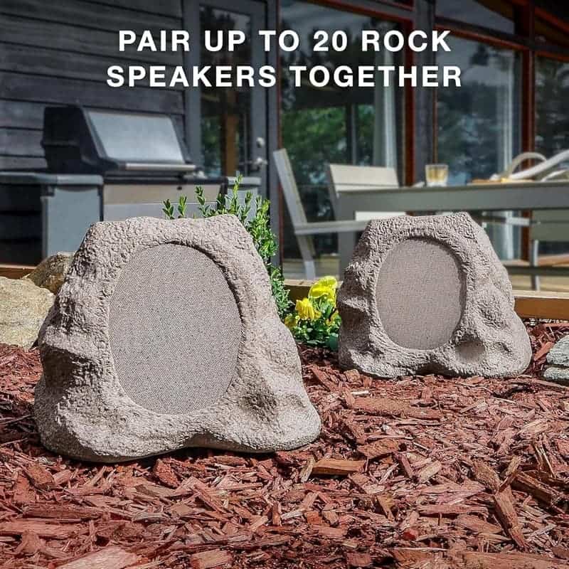 Wireless Bluetooth Solar Rock Speaker
