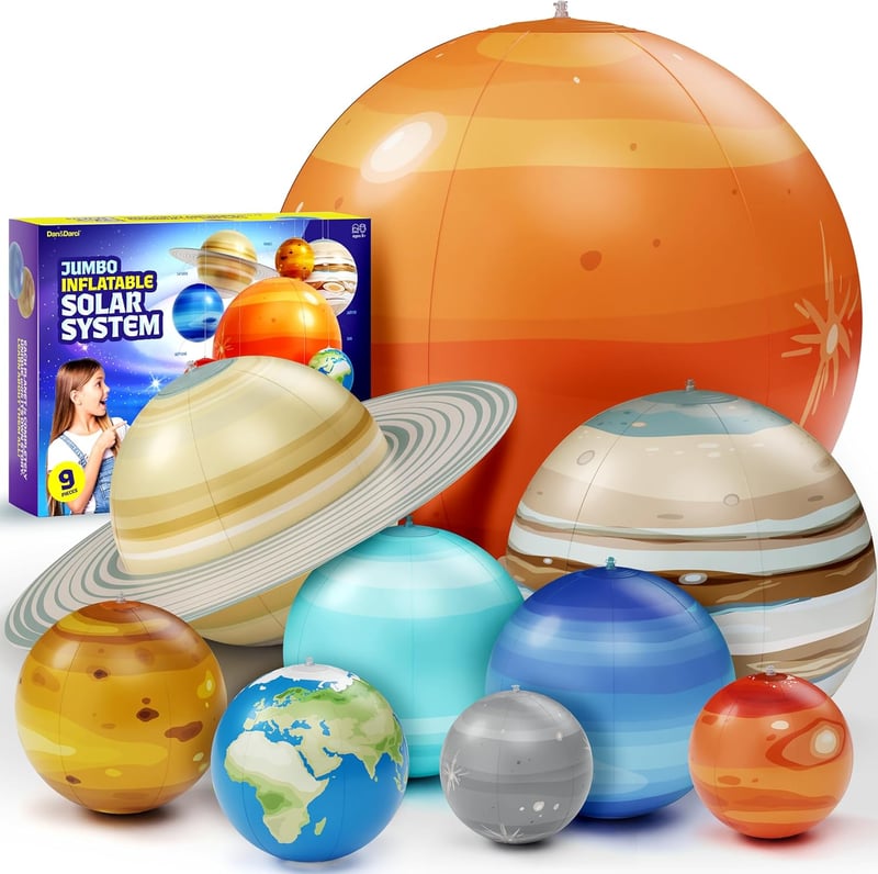 Kids' Outer Space Inflatable Planets Set