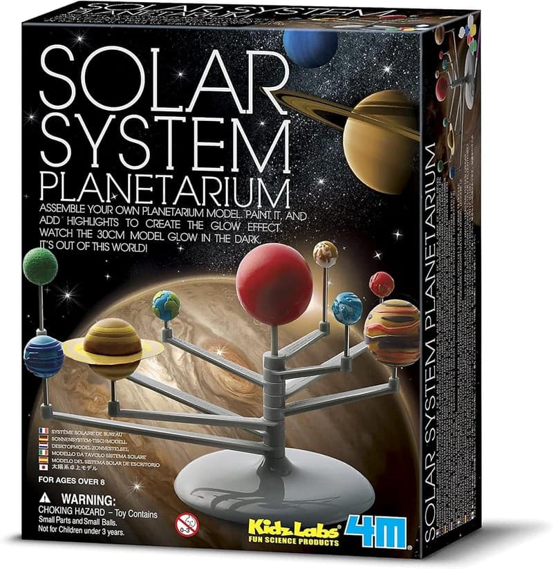 Solar System DIY Planetarium Model - Glow Kit for Kids