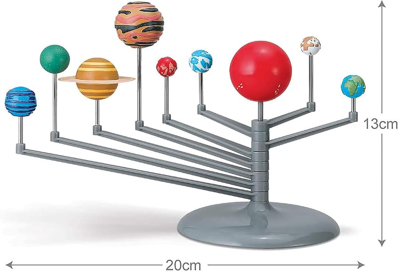 Solar System DIY Planetarium Model - Glow Kit for Kids