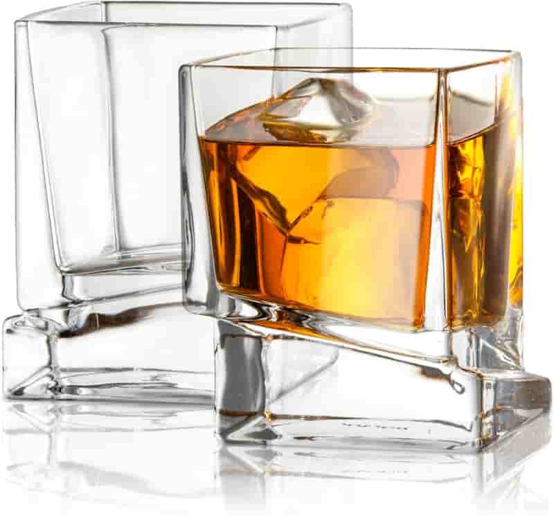Scotch & Whiskey Glasses Set - 10 oz Ultra Clear, Pack of 2