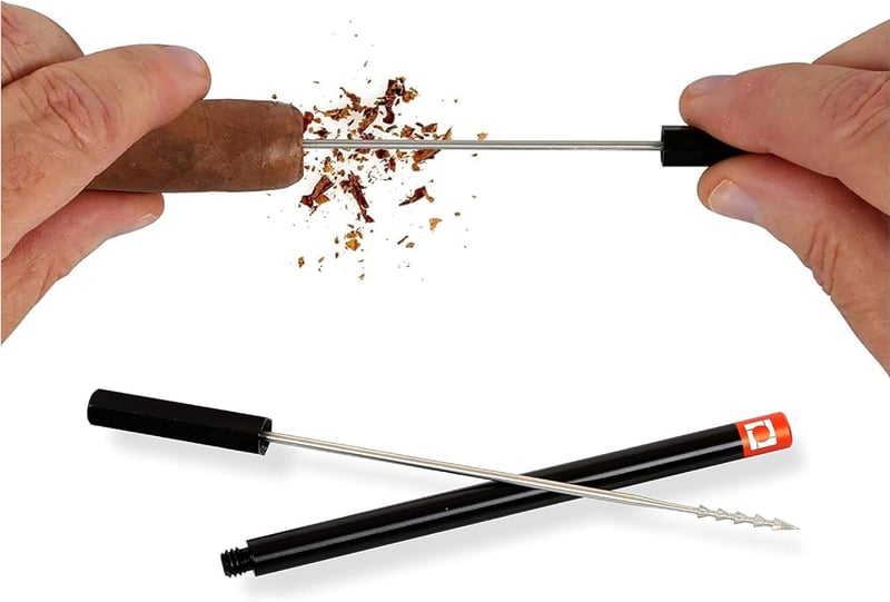Cigar Draw Enhancer Tool and Nubber, 5