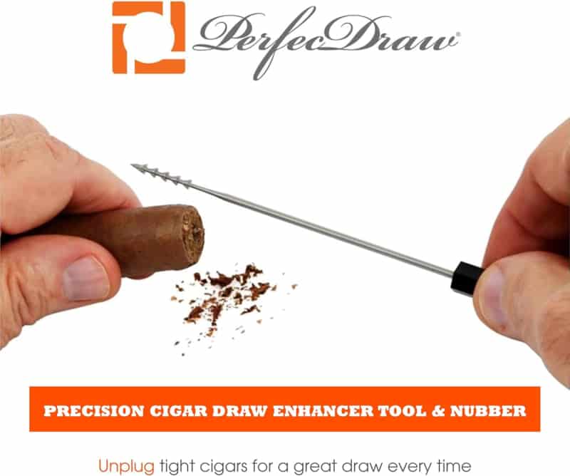 Cigar Draw Enhancer Tool and Nubber, 5