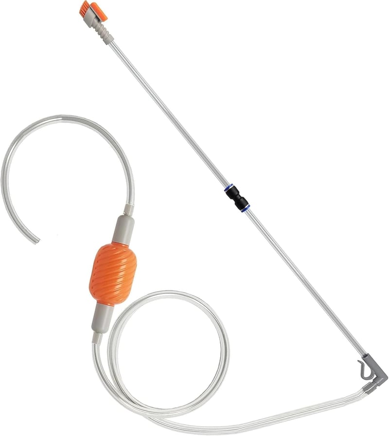 Aquarium Cleaning Kit with Gravel Vacuum for 5-10 Gallon Tanks