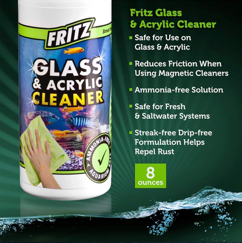 Aquarium Glass & Acrylic Cleaner Spray, 8 oz